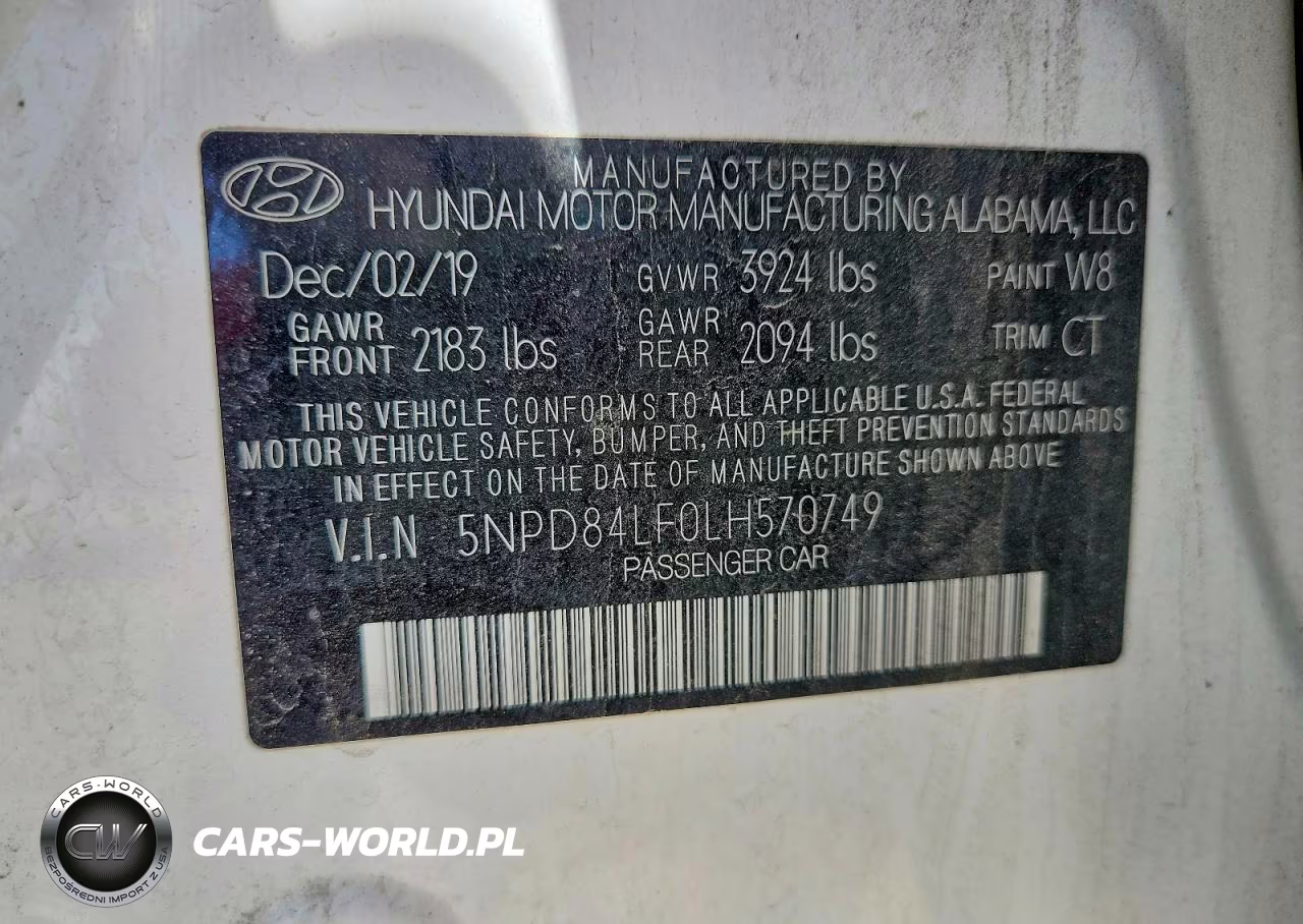 2020 Hyundai Elantra Sel VIN:5NPD84LF0LH570749 - 12