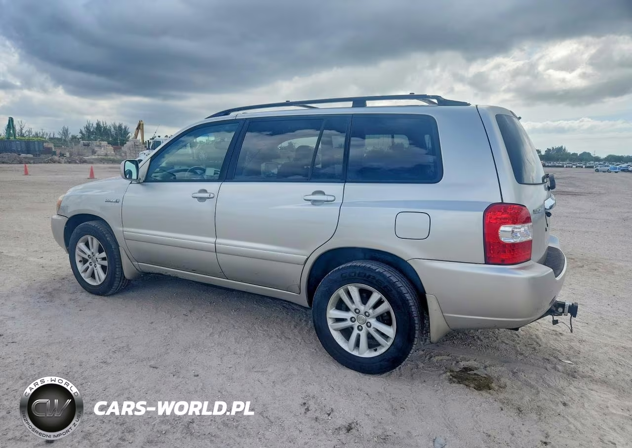 2007 Toyota Highlander Hybrid V6 VIN:JTEGW21AX70019242 - 2