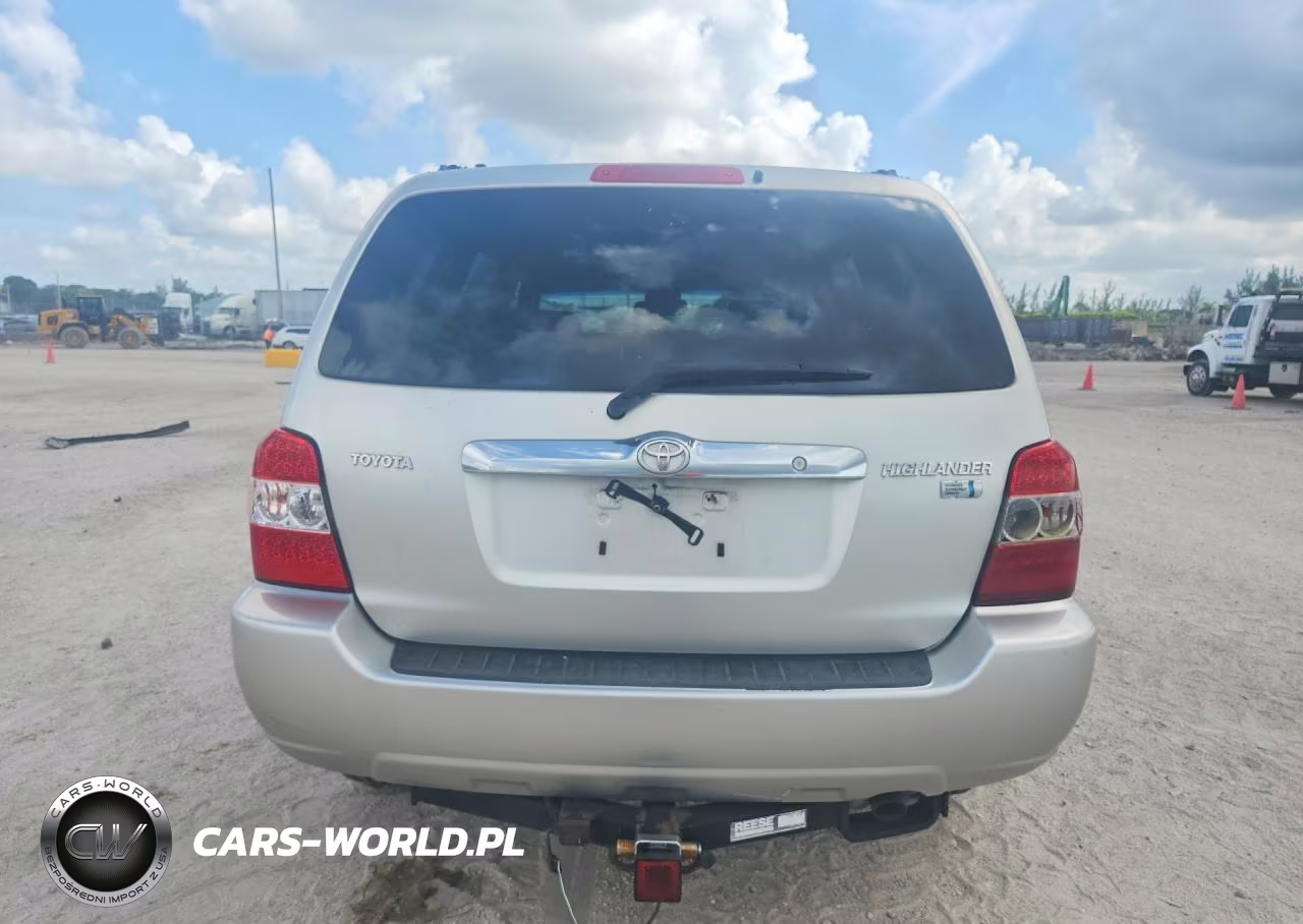 2007 Toyota Highlander Hybrid V6 VIN:JTEGW21AX70019242 - 6