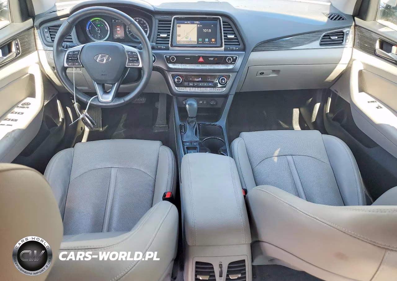 2019 Hyundai Sonata Hybrid Limited VIN:KMHE34L37KA088693 - 8