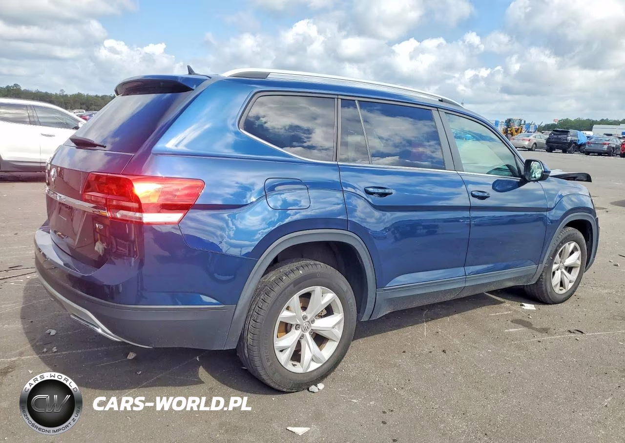 2018 Volkswagen Atlas Se VIN:1V2DR2CA6JC528891 - 3