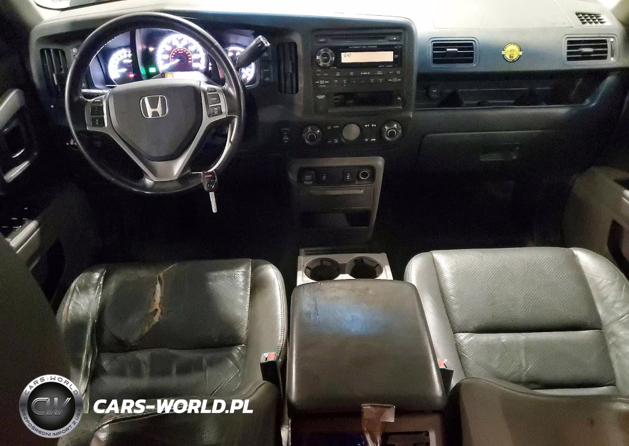 2009 Honda Ridgeline Rtl VIN:2HJYK16559H500732 - 8