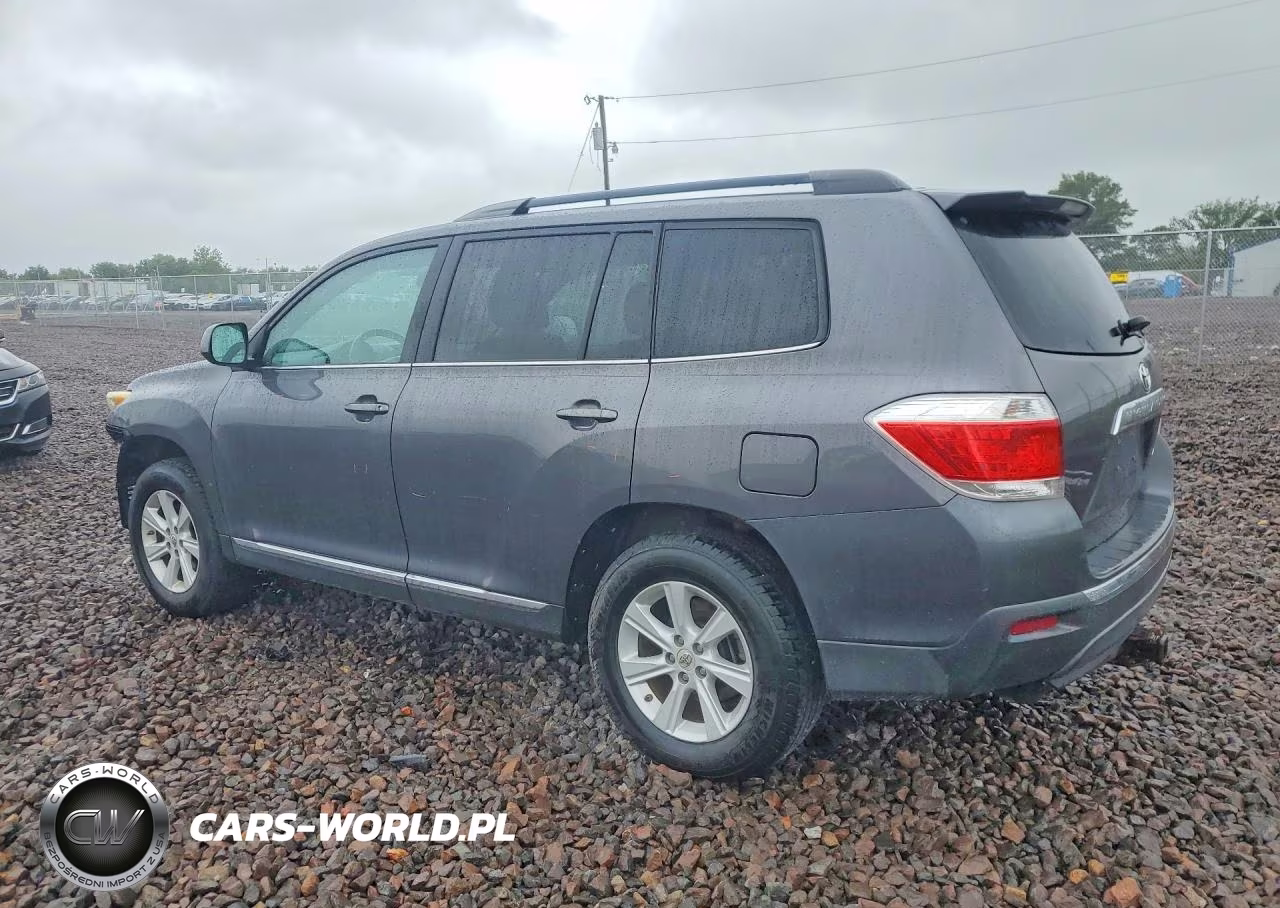 2012 Toyota Highlander Base VIN:5TDBK3EH9CS167400 - 2