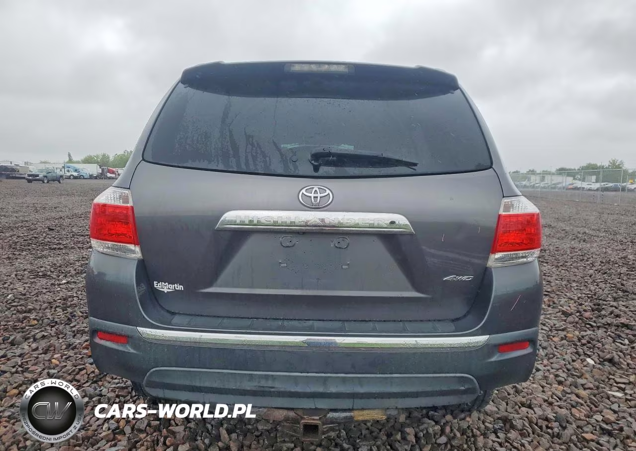 2012 Toyota Highlander Base VIN:5TDBK3EH9CS167400 - 6