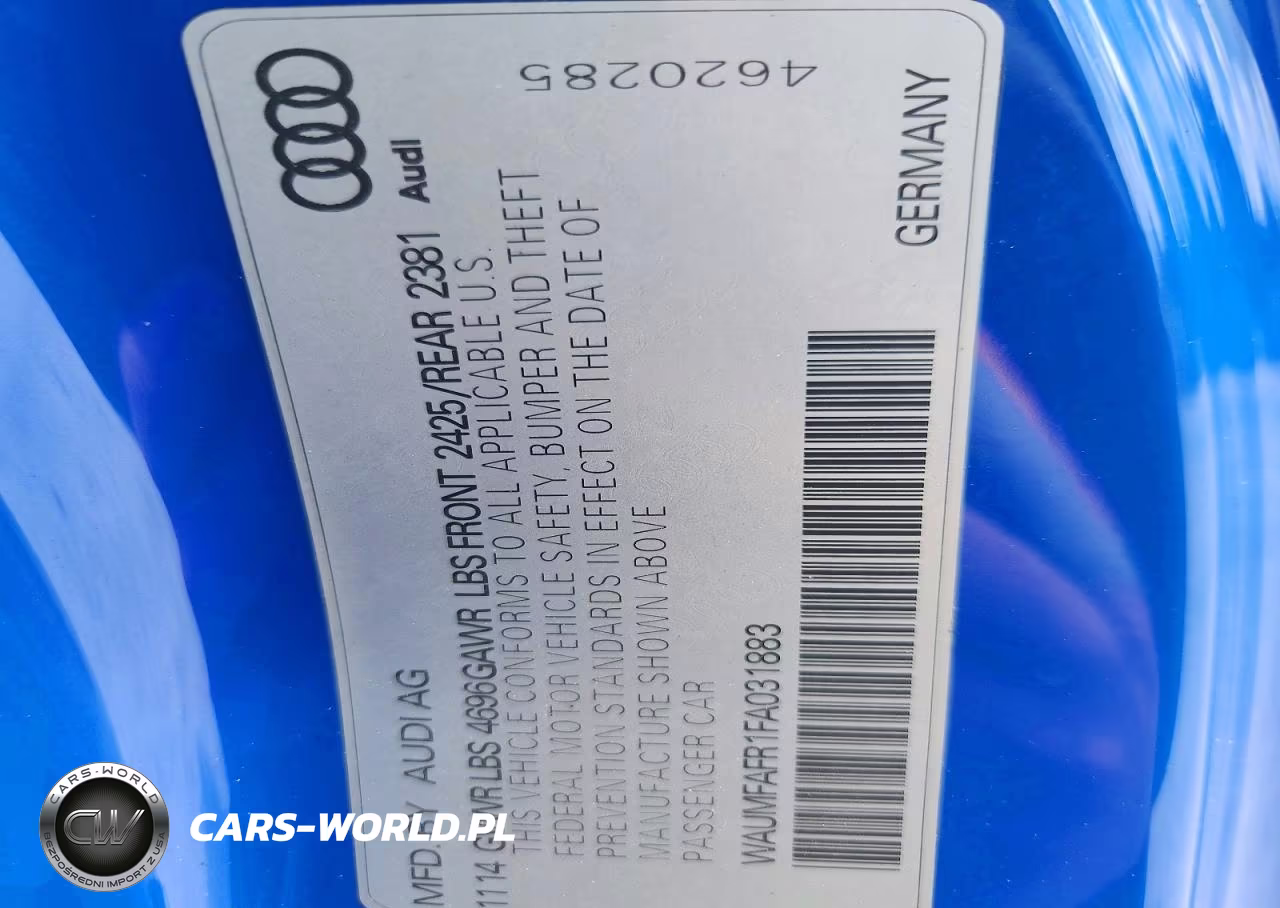 2015 Audi A5 Premium Plus VIN:WAUMFAFR1FA031883 - 12