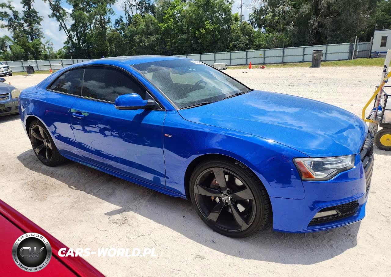 2015 Audi A5 Premium Plus VIN:WAUMFAFR1FA031883 - 4