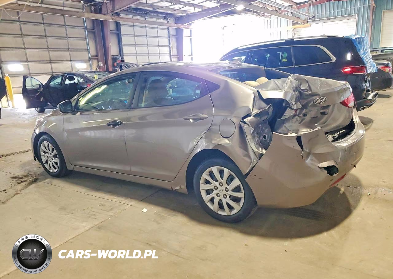 2011 Hyundai Elantra Gls Automati VIN:5NPDH4AEXBH026753 - 2