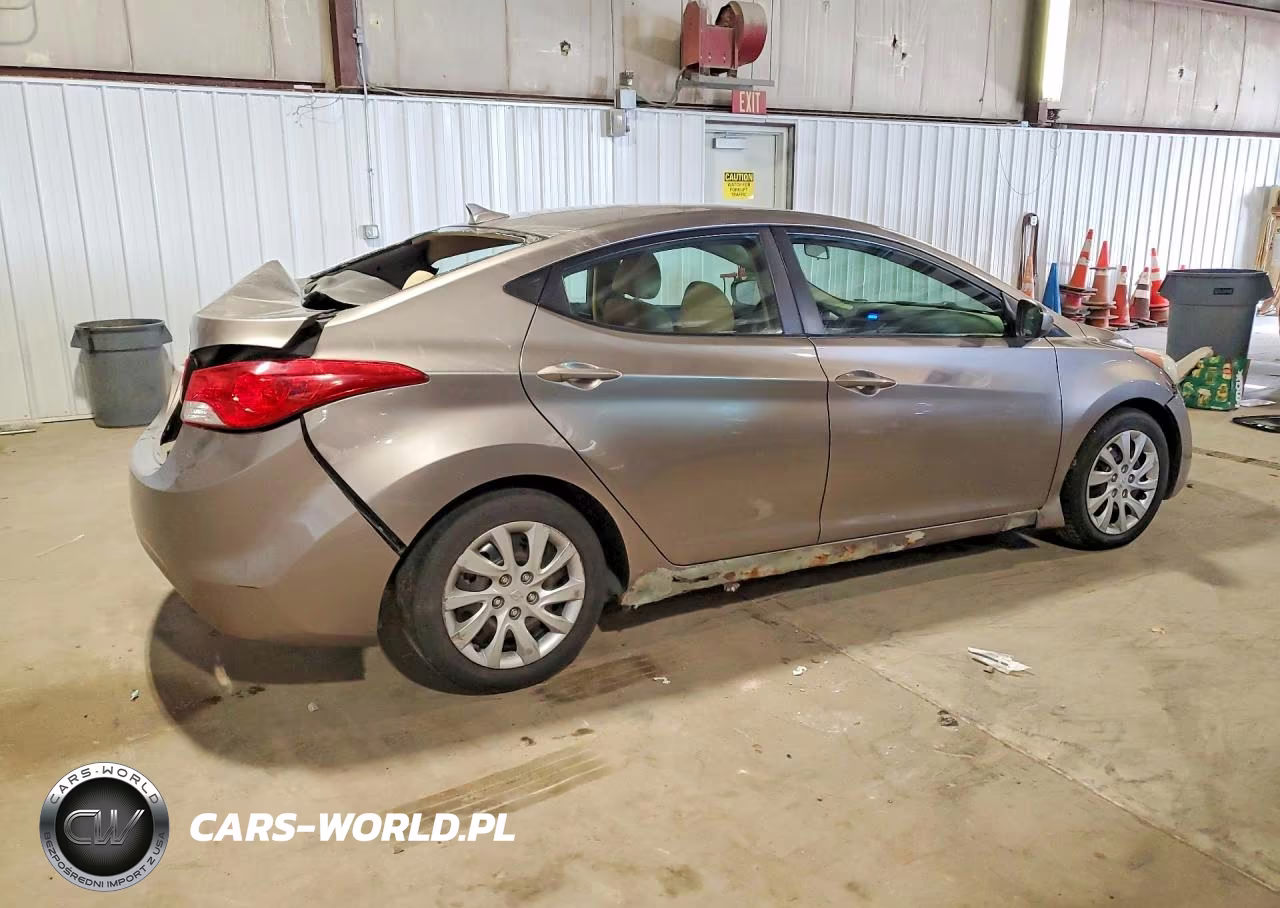 2011 Hyundai Elantra Gls Automati VIN:5NPDH4AEXBH026753 - 3