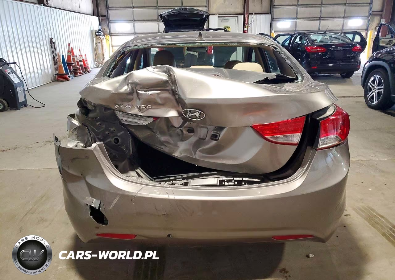 2011 Hyundai Elantra Gls Automati VIN:5NPDH4AEXBH026753 - 6