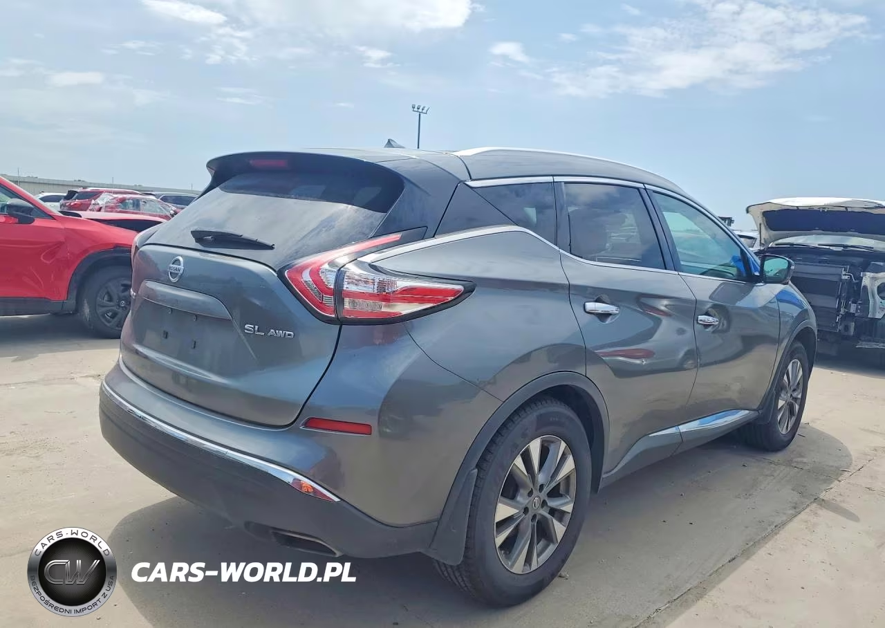 2015 Nissan Murano Sl VIN:5N1AZ2MH8FN230592 - 3