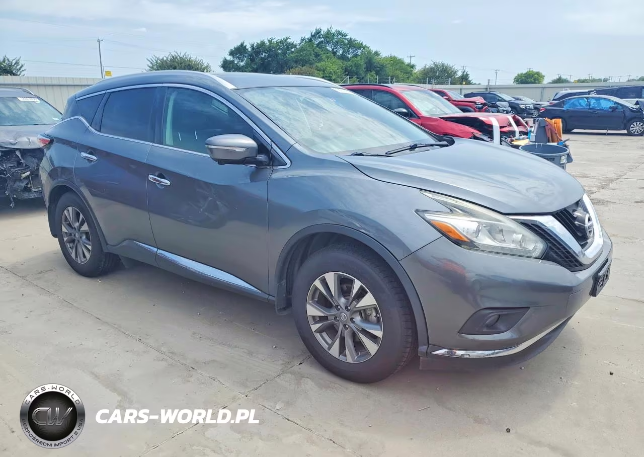 2015 Nissan Murano Sl VIN:5N1AZ2MH8FN230592 - 4