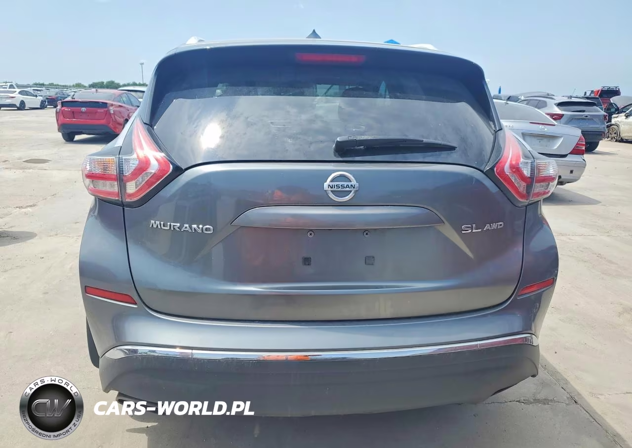 2015 Nissan Murano Sl VIN:5N1AZ2MH8FN230592 - 6