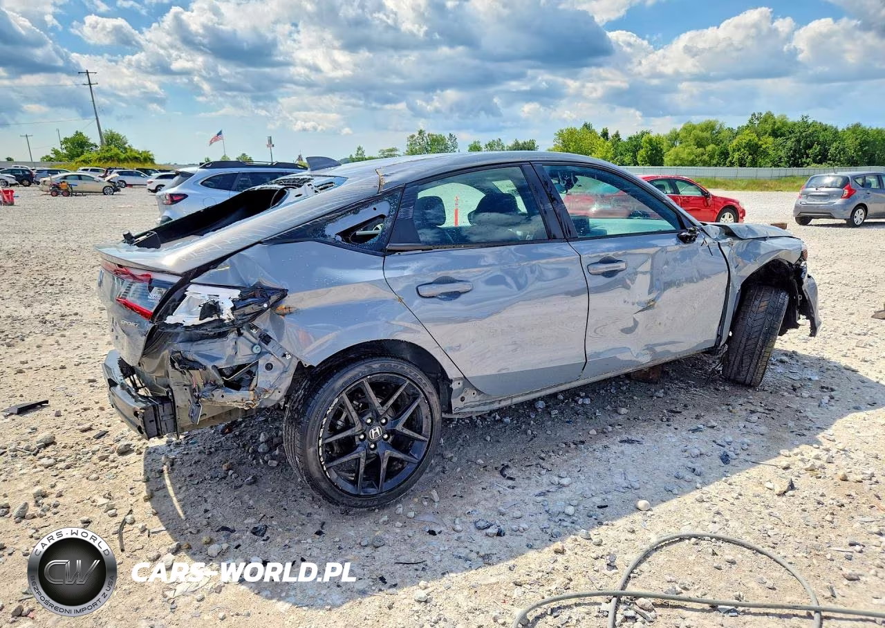 2025 Honda Civic Sport VIN:19XFL2H89SE022337 - 3