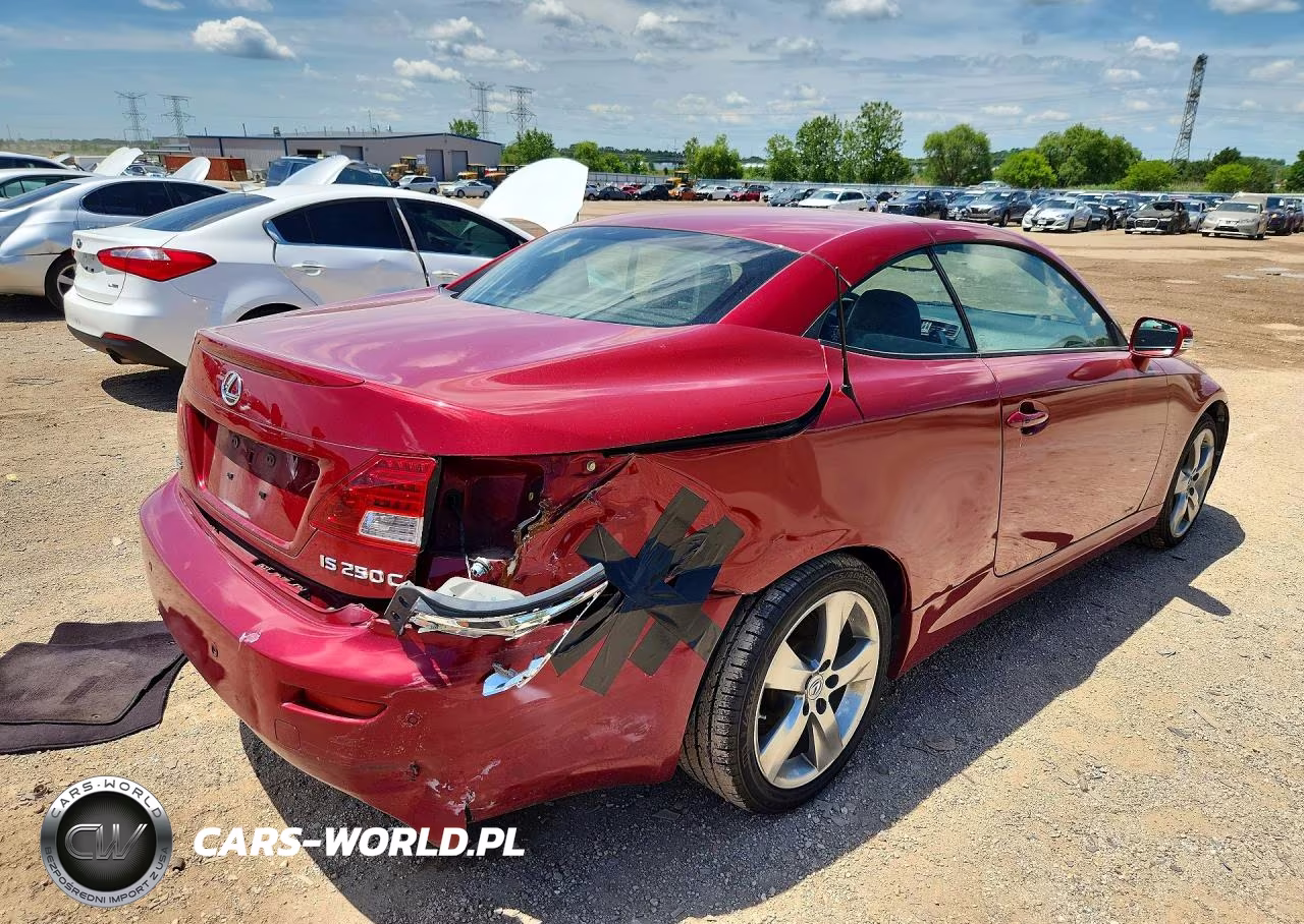 2010 Lexus Is 250 VIN:JTHFF2C29A2507517 - 3