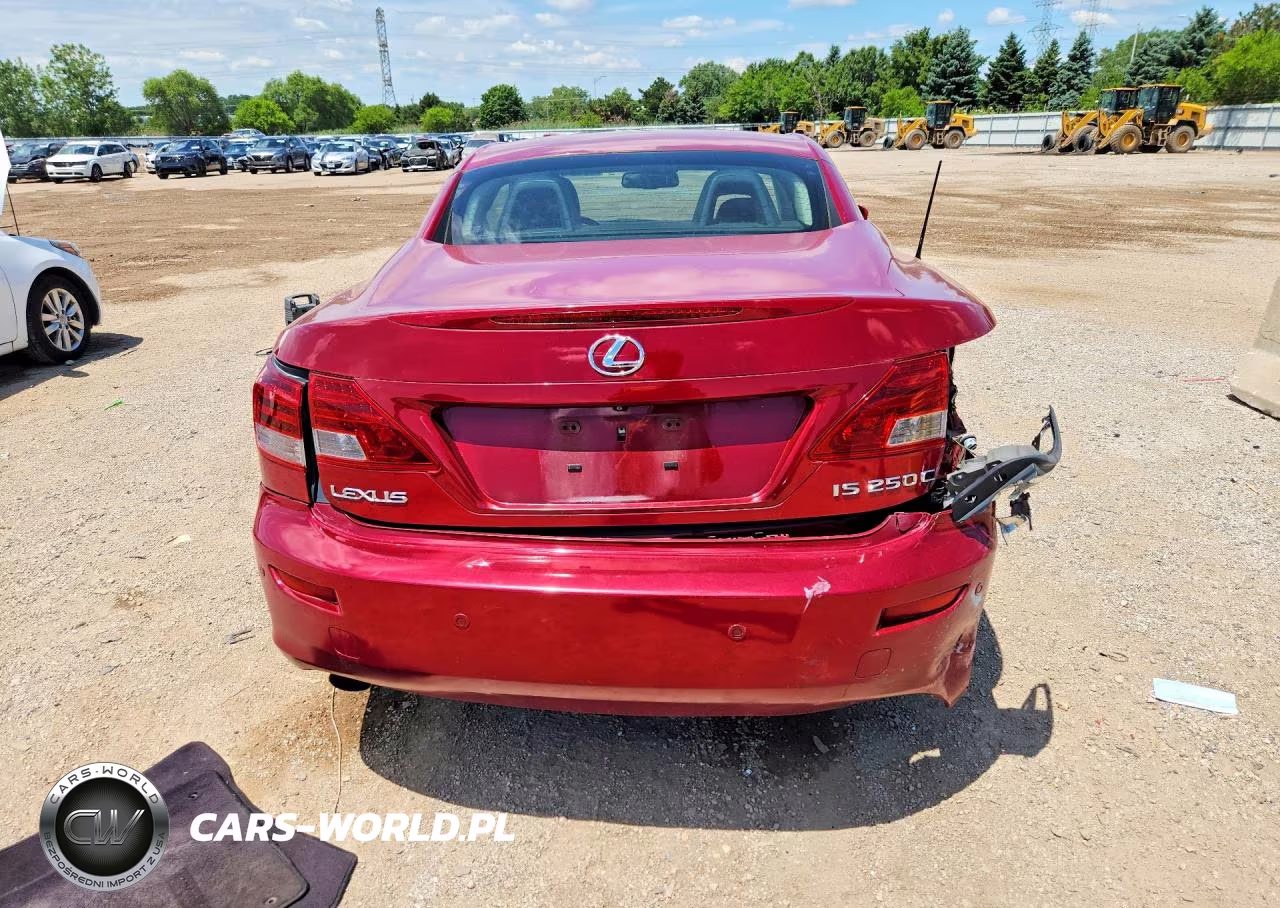 2010 Lexus Is 250 VIN:JTHFF2C29A2507517 - 6