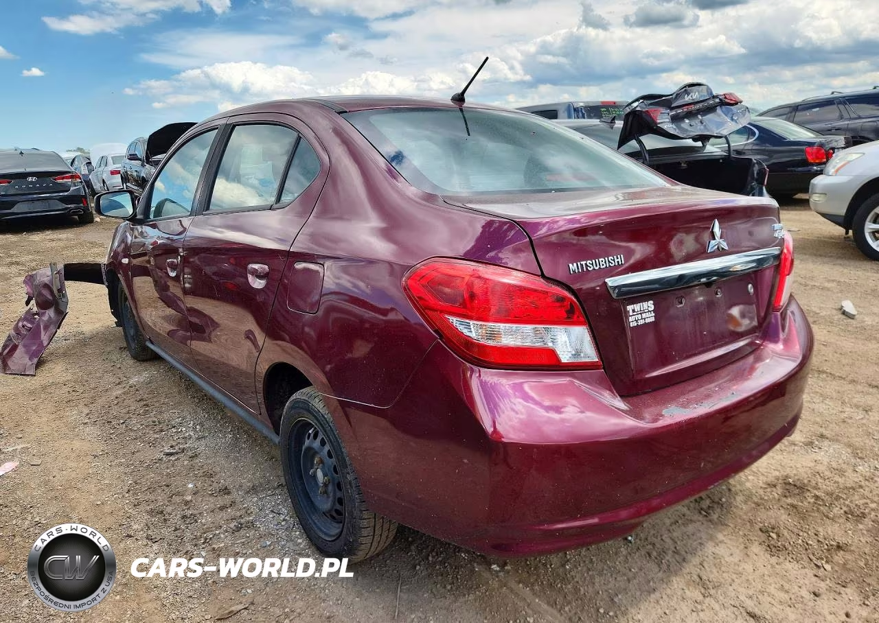 2019 Mitsubishi Mirage G4 Es VIN:ML32F3FJ1KHF14491 - 2