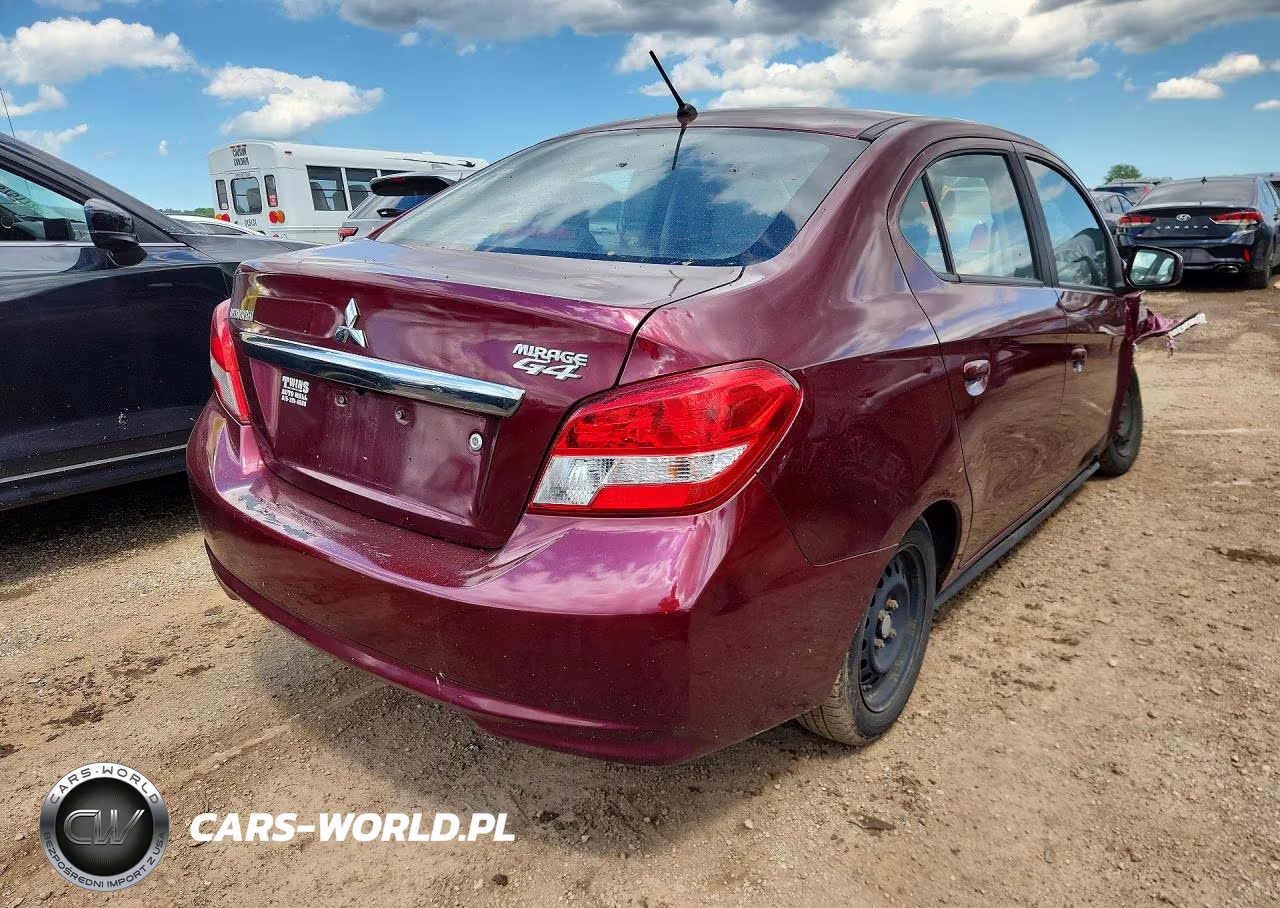 2019 Mitsubishi Mirage G4 Es VIN:ML32F3FJ1KHF14491 - 3