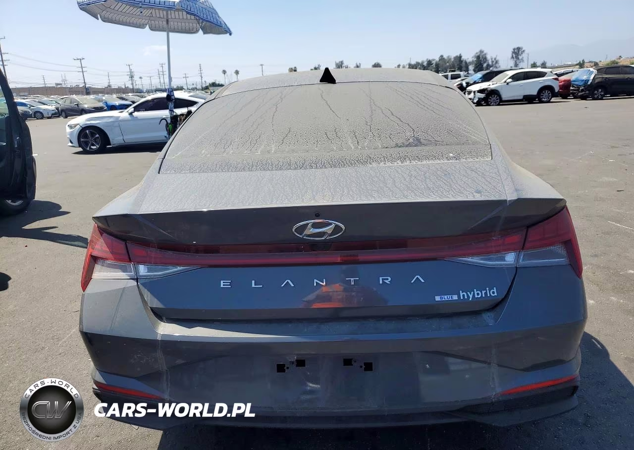 2023 Hyundai Elantra Blue VIN:KMHLM4AJ0PU077806 - 6