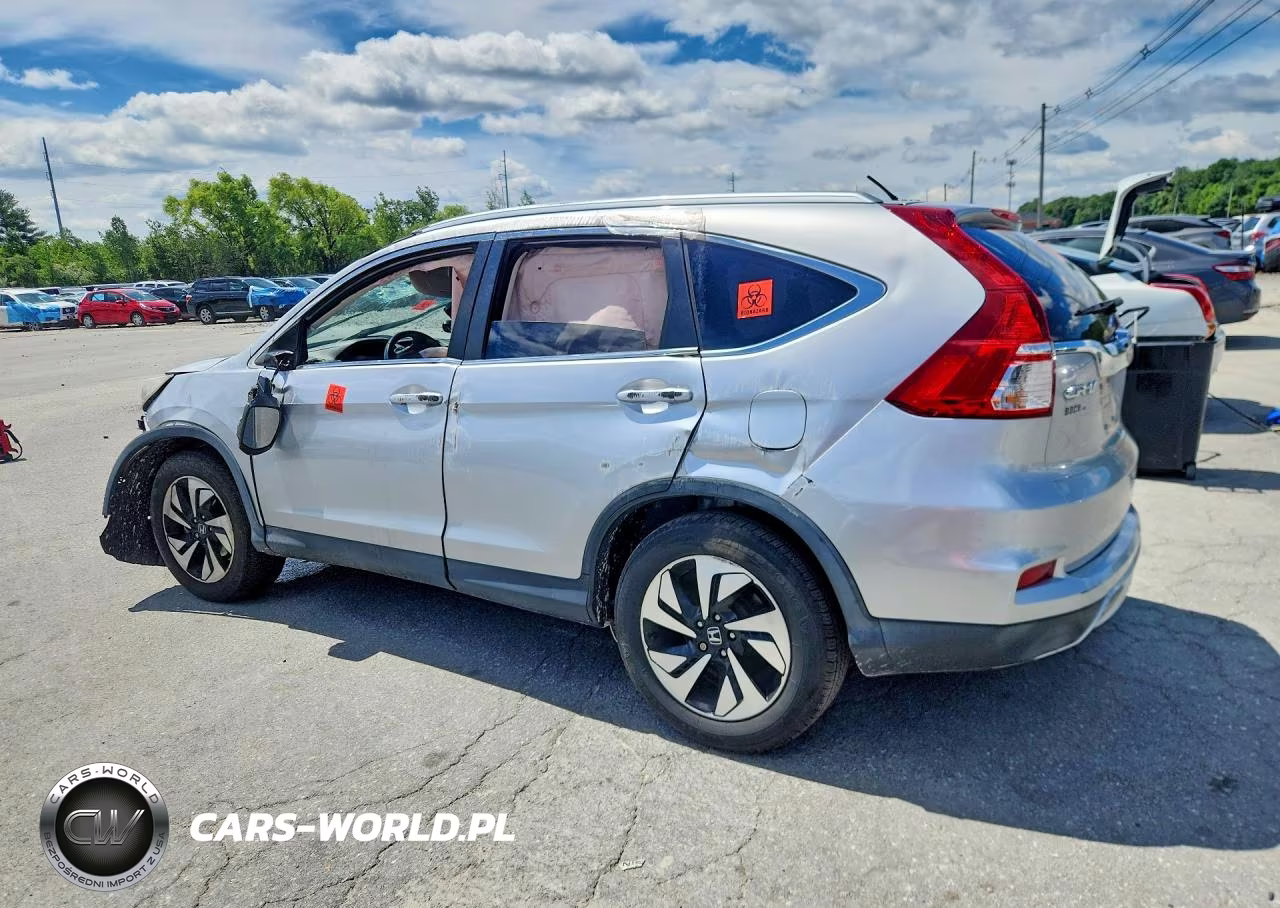 2015 Honda Cr-V Touring VIN:5J6RM4H90FL076275 - 2