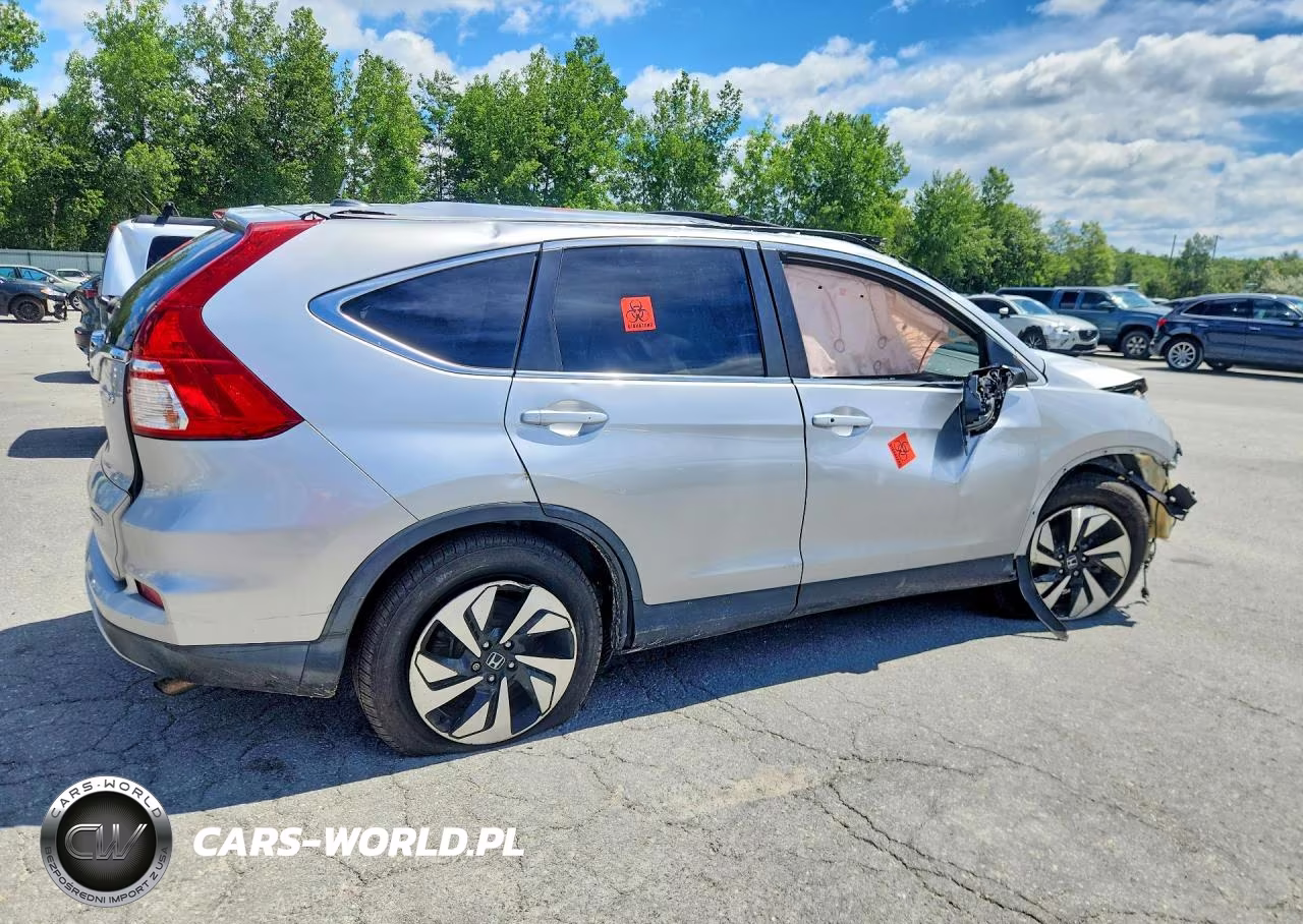 2015 Honda Cr-V Touring VIN:5J6RM4H90FL076275 - 3