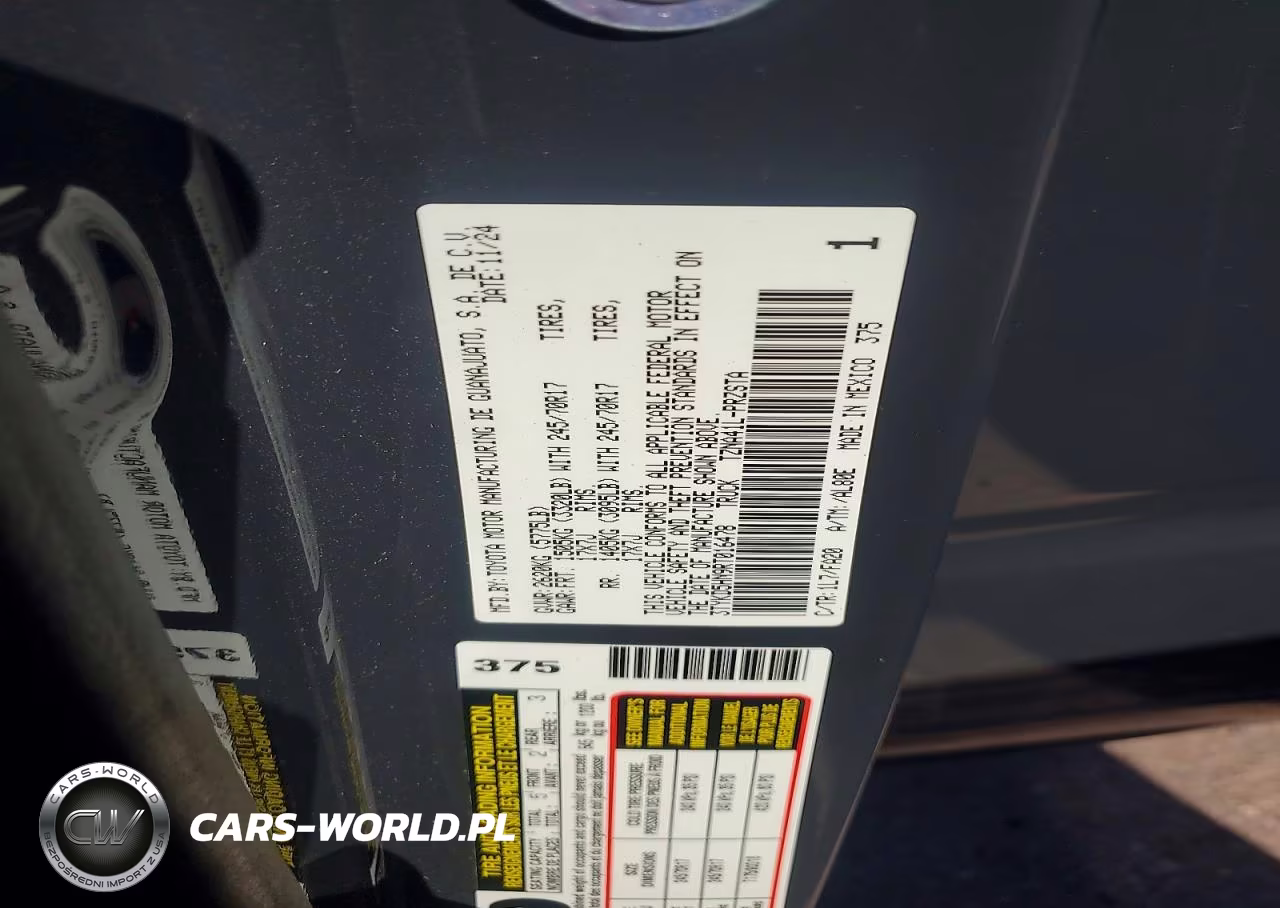 2024 Toyota Tacoma Sr VIN:3TYKD5HN9RT016478 - 12