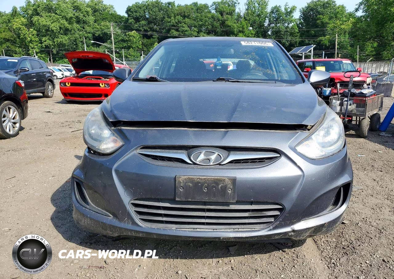 2012 Hyundai Accent Gs VIN:KMHCT5AE1CU011755 - 5