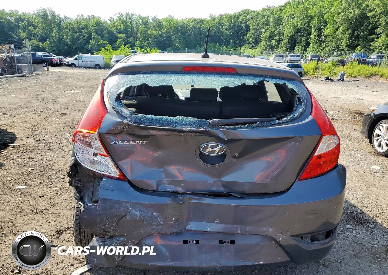 2012 Hyundai Accent Gs VIN:KMHCT5AE1CU011755 - 6