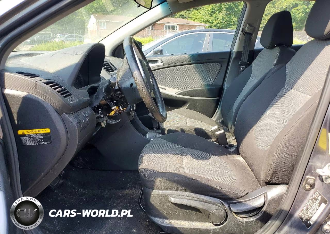 2012 Hyundai Accent Gs VIN:KMHCT5AE1CU011755 - 7