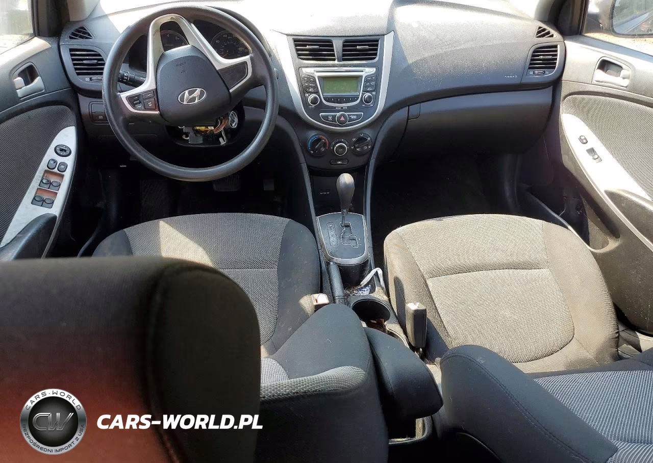 2012 Hyundai Accent Gs VIN:KMHCT5AE1CU011755 - 8