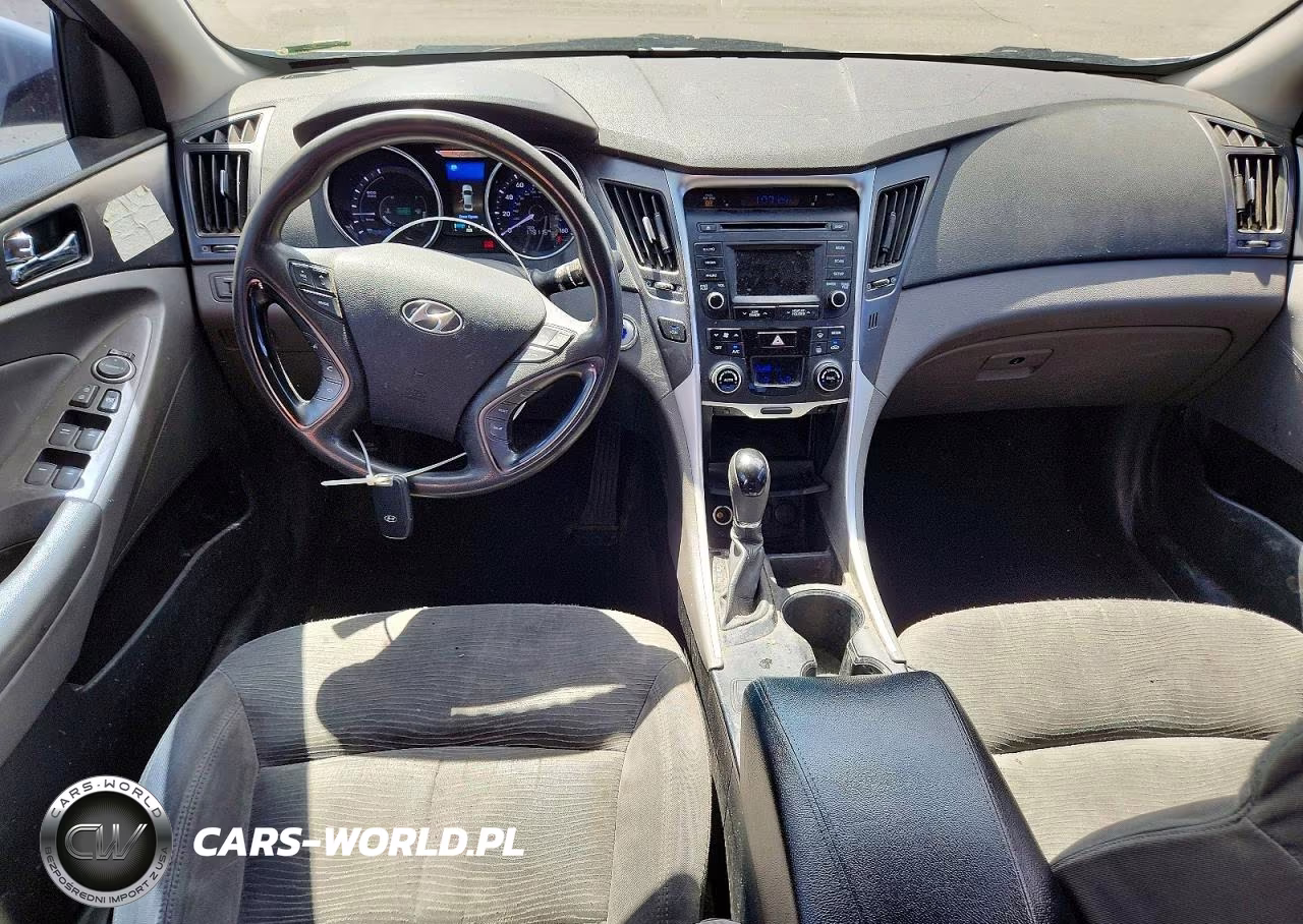 2015 Hyundai Sonata Hybrid Base VIN:KMHEC4A49FA137667 - 8