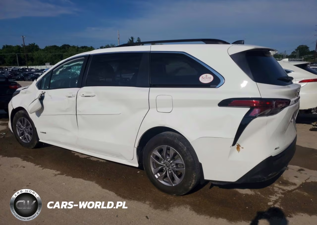 2021 Toyota Sienna Le VIN:5TDBSKFC4MS020853 - 2
