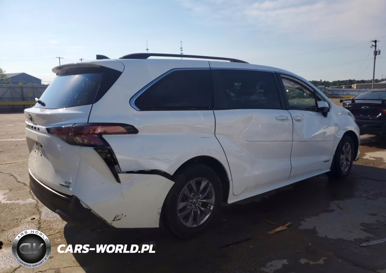 2021 Toyota Sienna Le VIN:5TDBSKFC4MS020853 - 3