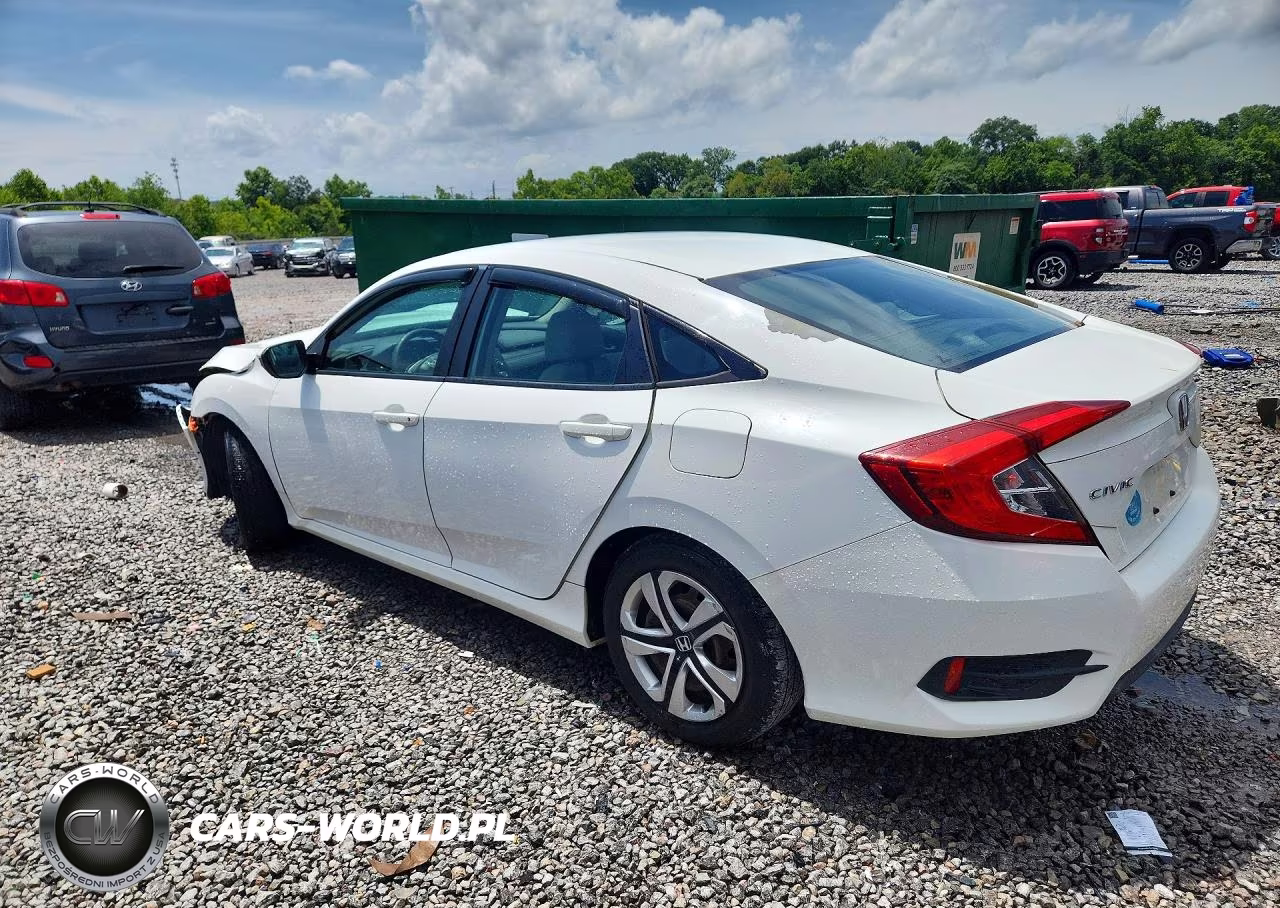 2016 Honda Civic Lx VIN:19XFC2F54GE021760 - 2