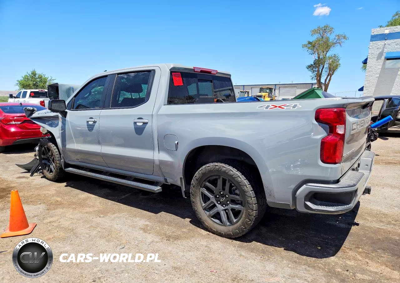 2025 Chevrolet Silverado K1500 Rst VIN:1GCUKEE8XSZ128025 - 2