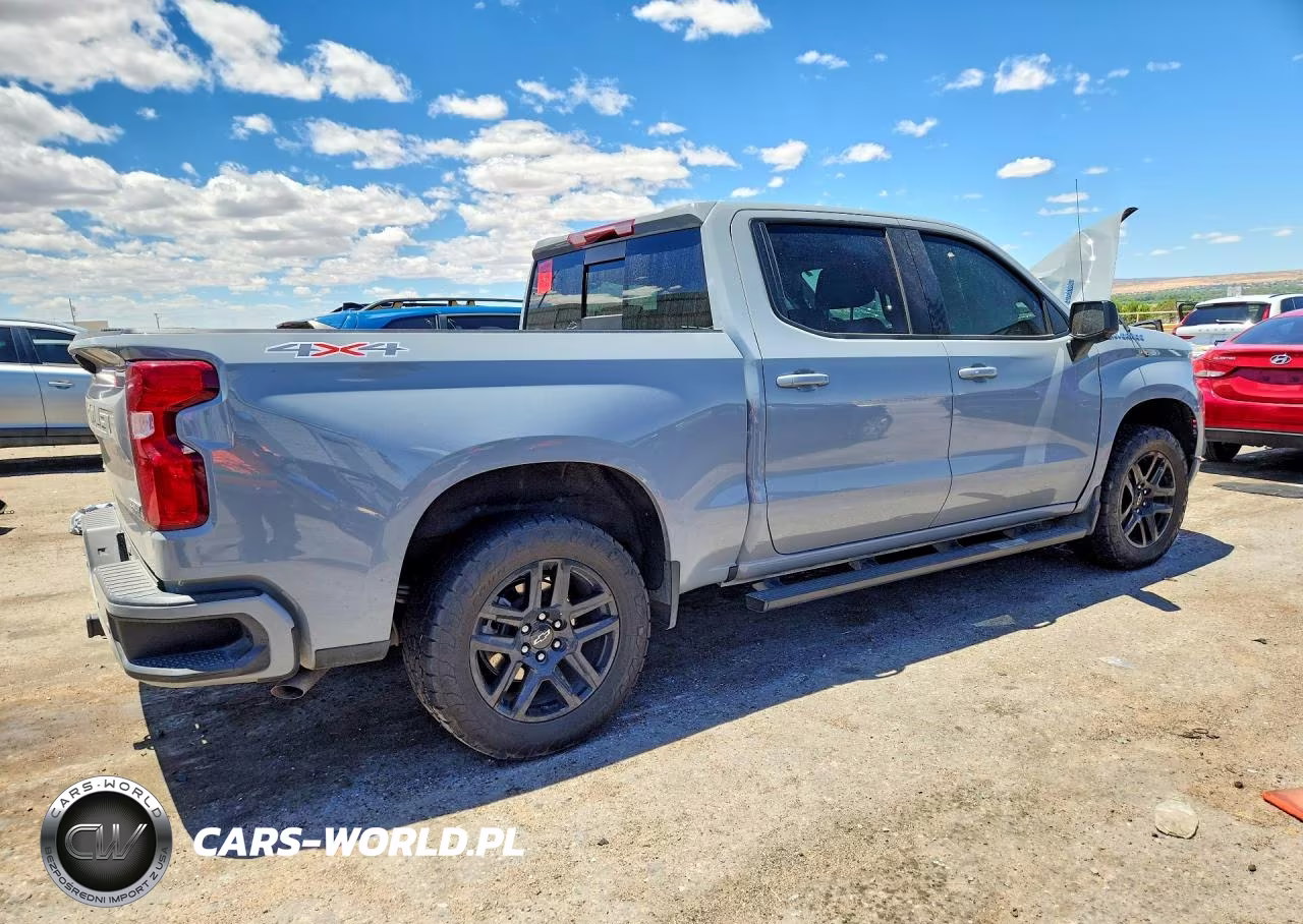 2025 Chevrolet Silverado K1500 Rst VIN:1GCUKEE8XSZ128025 - 3