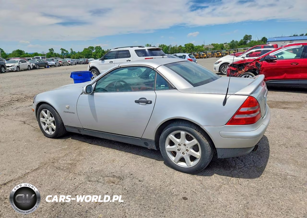 1999 Mercedes-Benz Slk 230 Kompressor VIN:WDBKK47F5XF117504 - 2