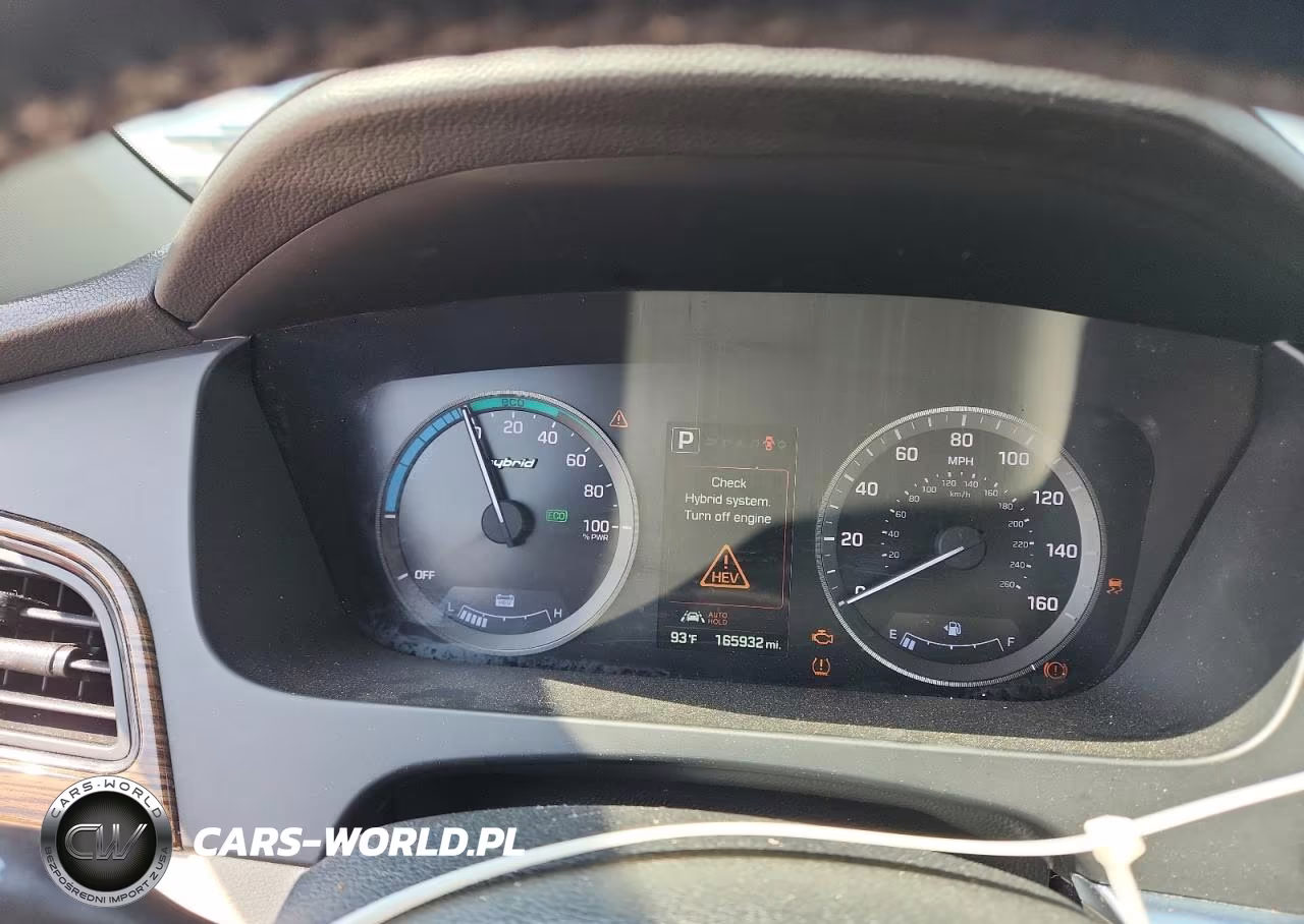 2016 Hyundai Sonata Hybrid Limited VIN:KMHE34L16GA008791 - 9
