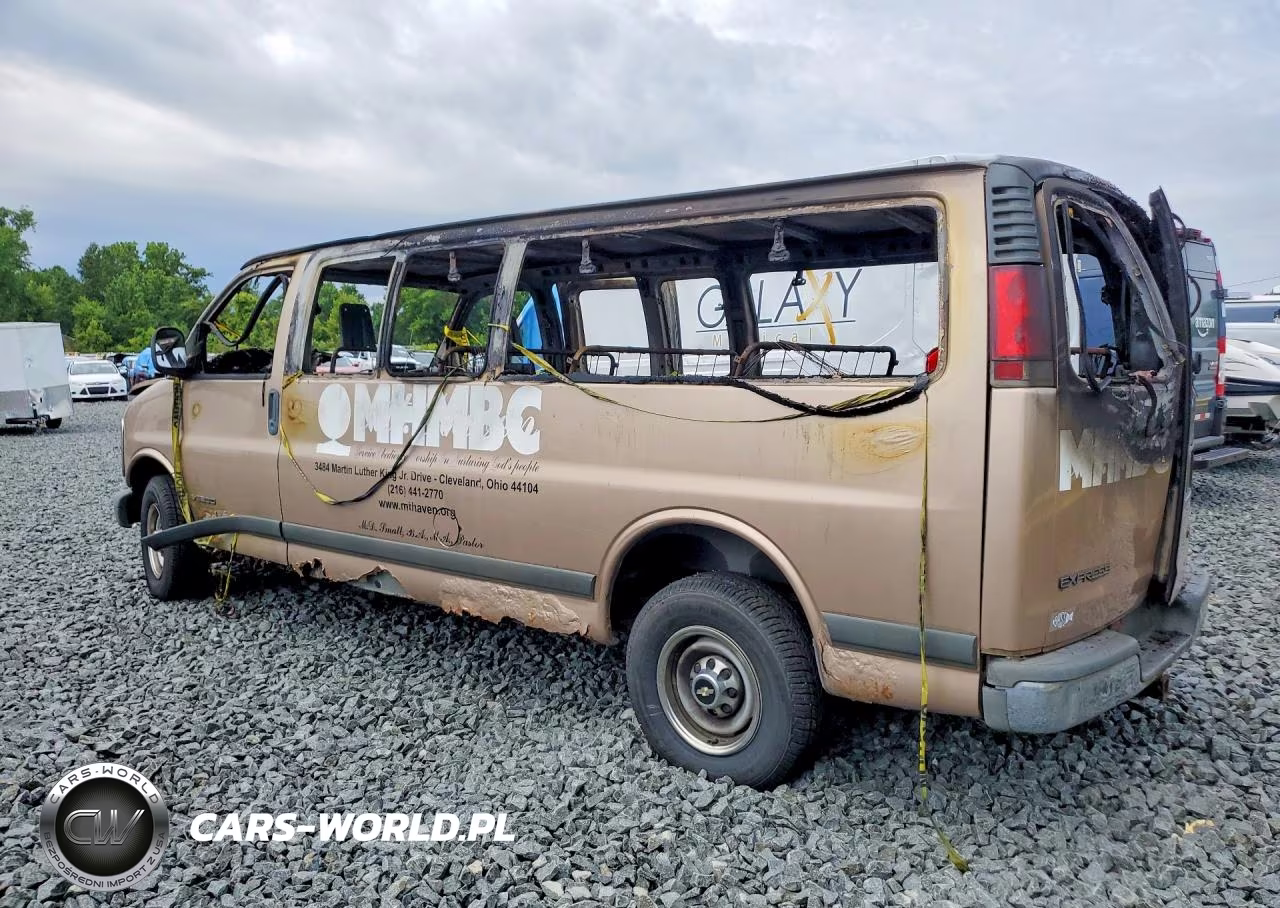 2001 Chevrolet Express G3500 VIN:1GAHG39RX11173966 - 2