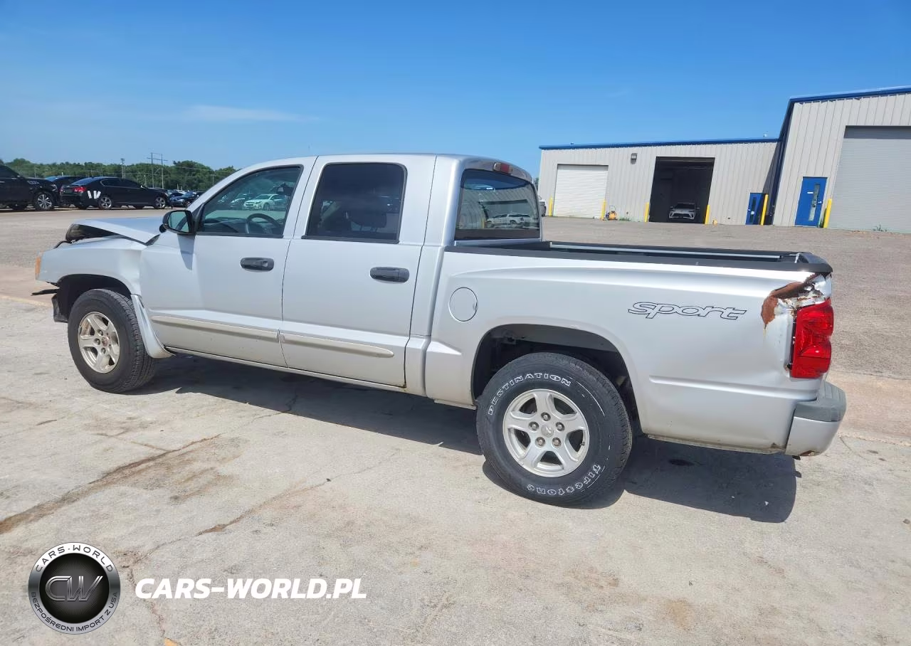 2006 Dodge Dakota Quad Slt VIN:1D7HE48N96S616875 - 2