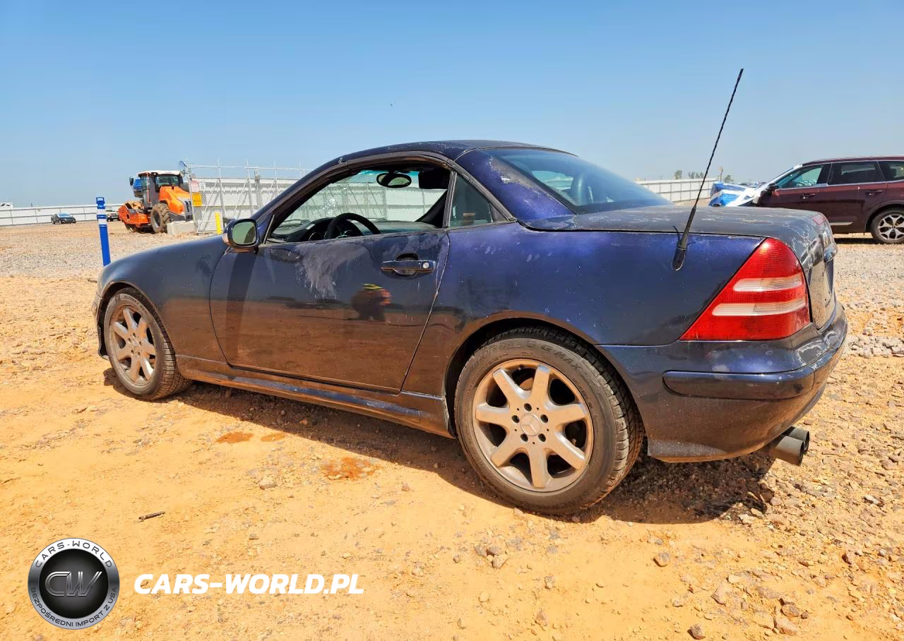 2001 Mercedes-Benz Slk 230 Kompressor VIN:WDBKK49FX1F182160 - 2