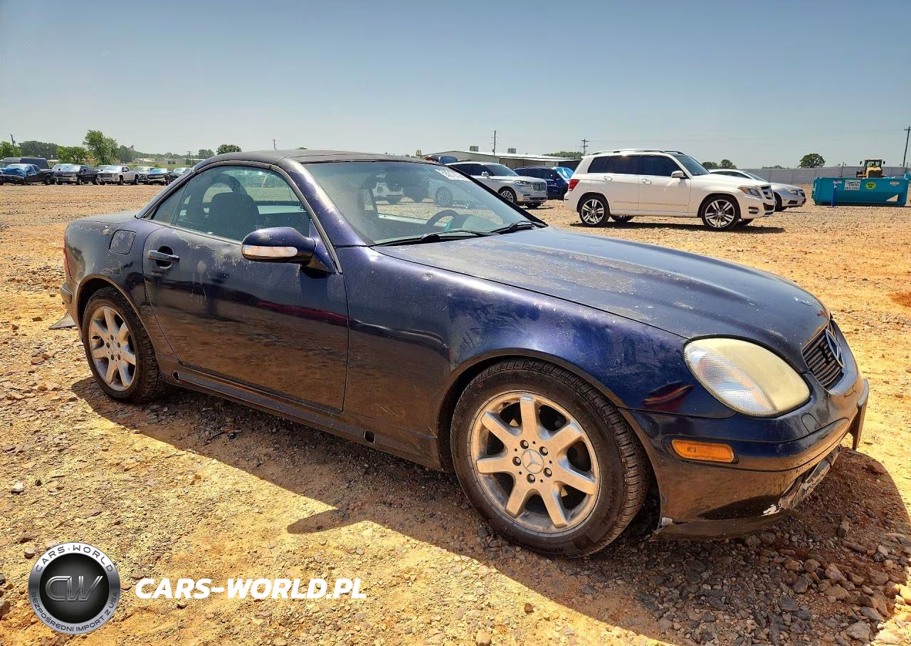 2001 Mercedes-Benz Slk 230 Kompressor VIN:WDBKK49FX1F182160 - 4