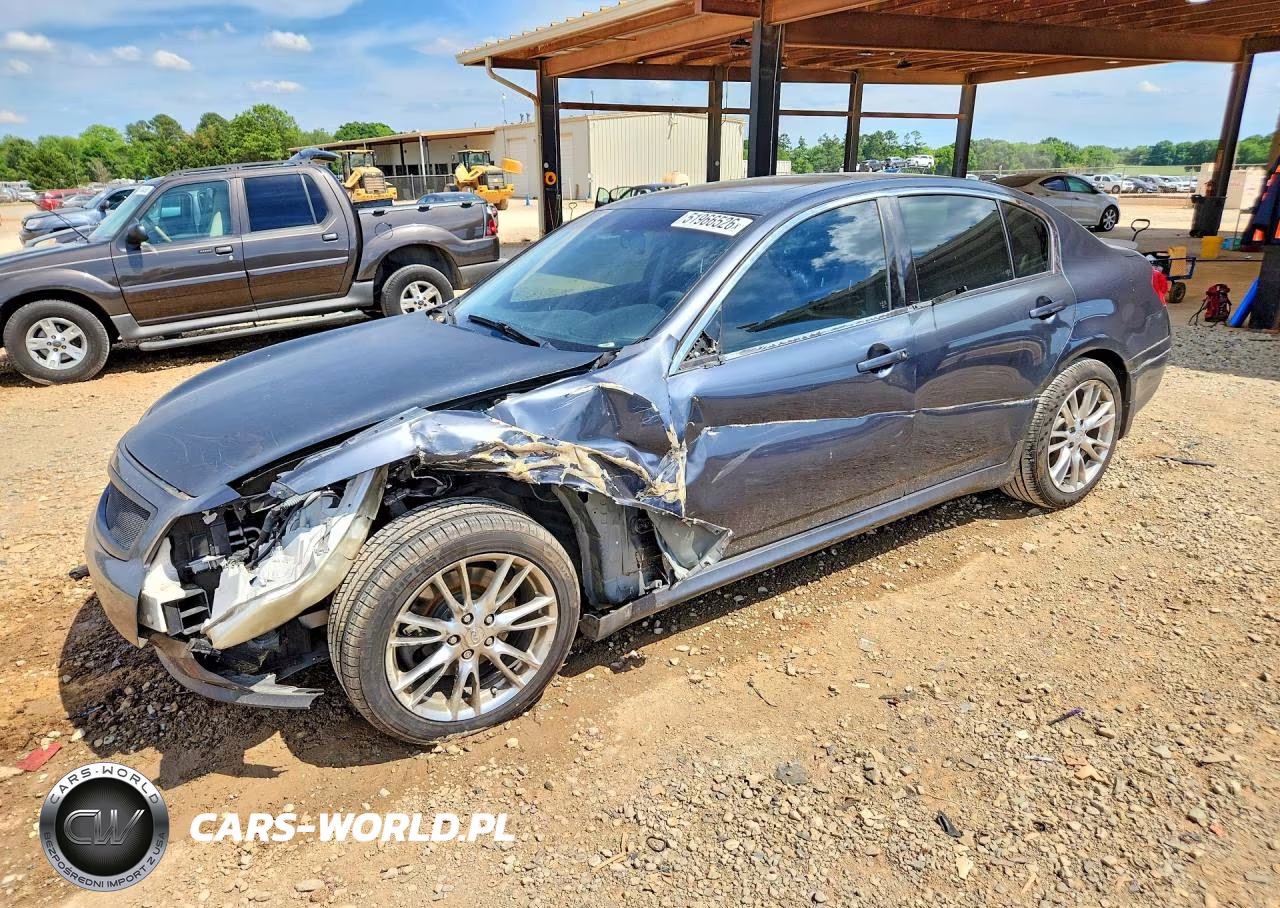 2008 Infiniti G35 Base VIN:JNKBV61E48M206707 - 1