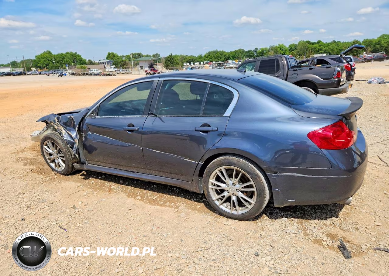 2008 Infiniti G35 Base VIN:JNKBV61E48M206707 - 2