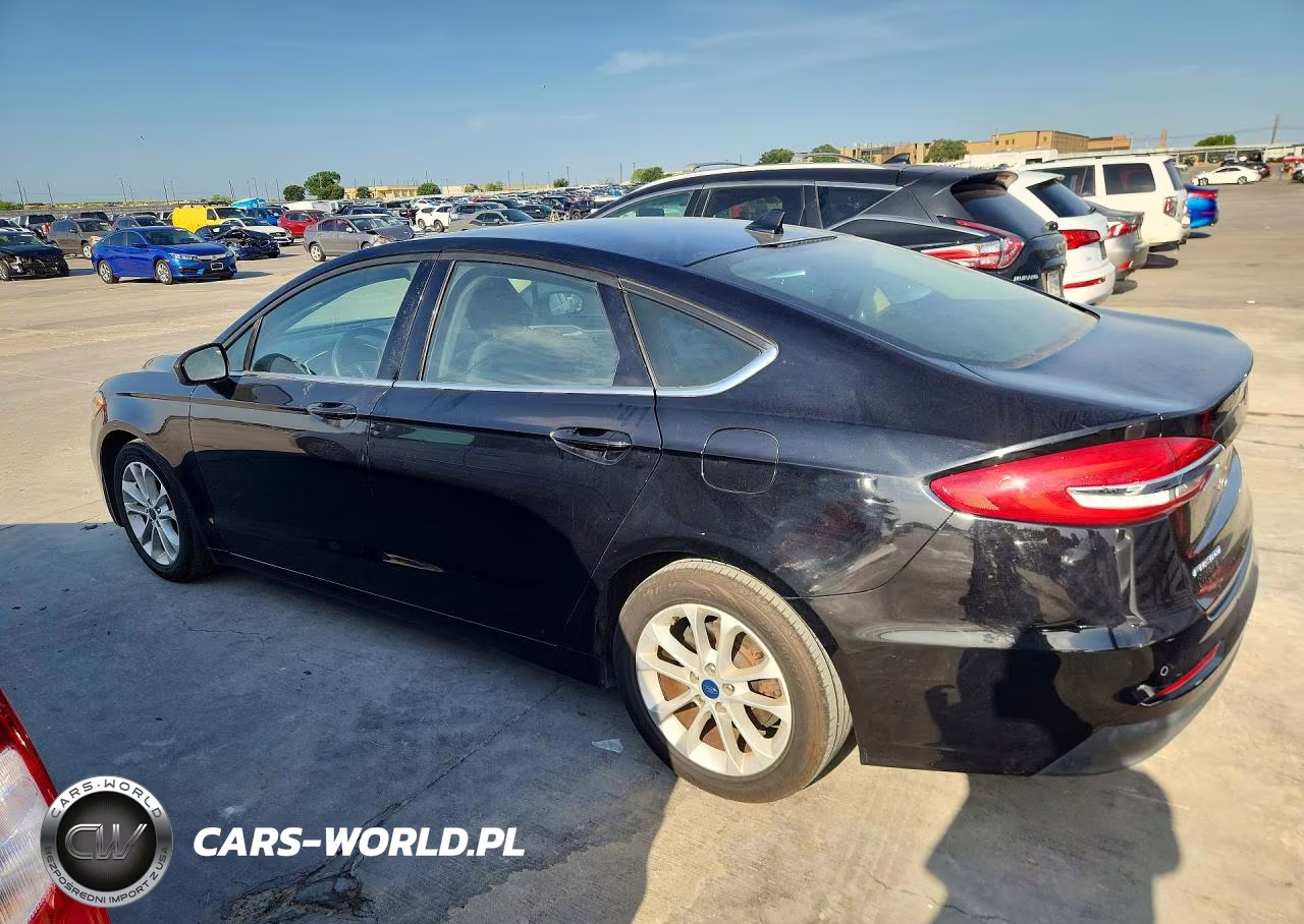 2020 Ford Fusion Se VIN:3FA6P0HD0LR191264 - 2