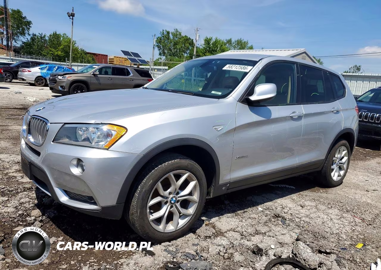 2013 BMW X3 xDrive28I VIN:5UXWX9C51D0A31640 - 1