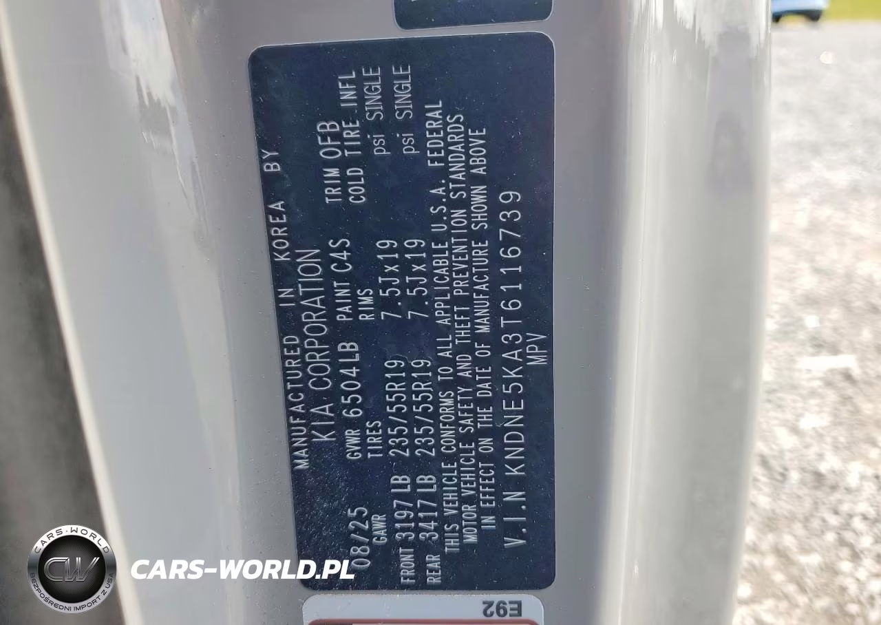 2026 Kia Carnival Hybrid Sx VIN:KNDNE5KA3T6116739 - 13