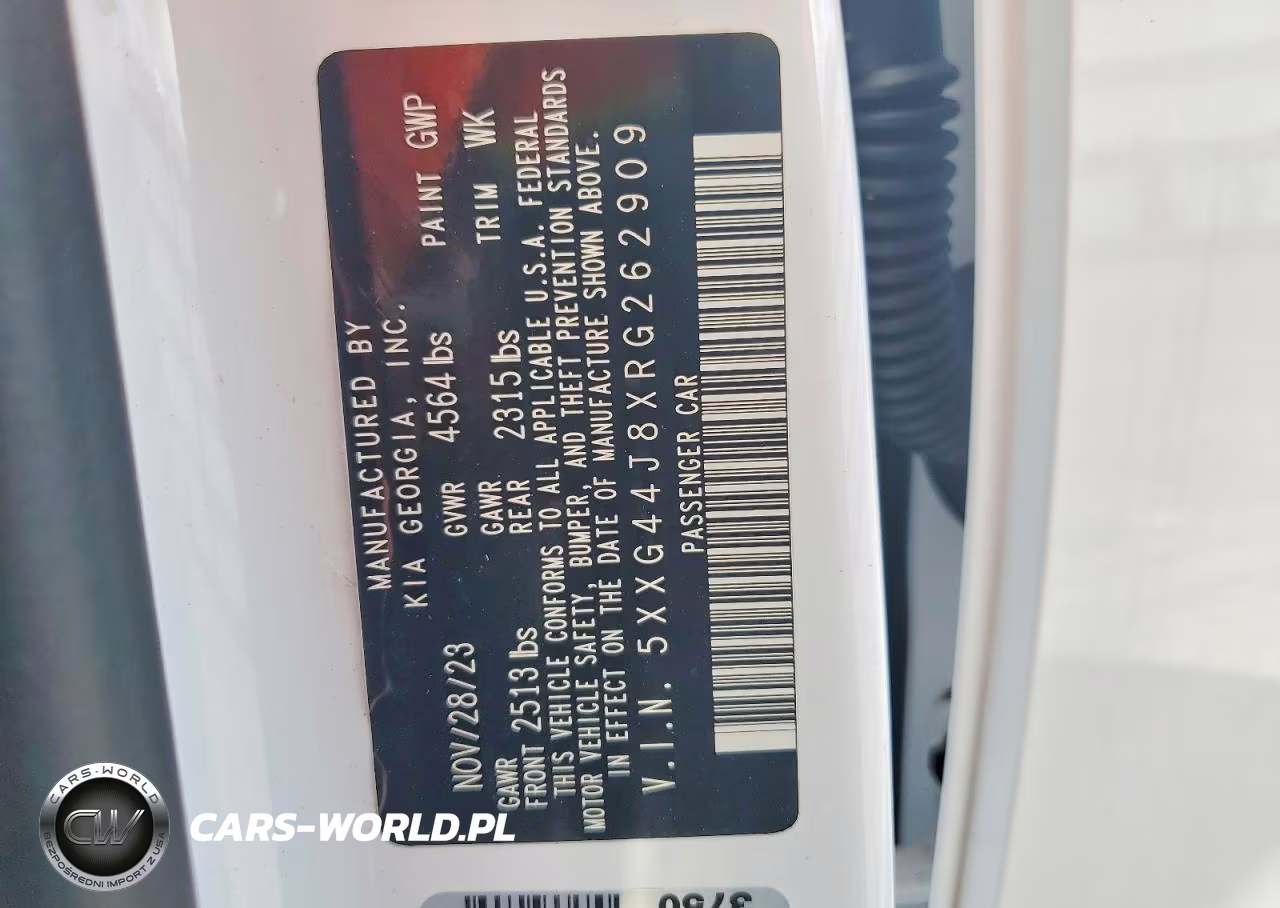 2024 Kia K5 Gt VIN:5XXG44J8XRG262909 - 12
