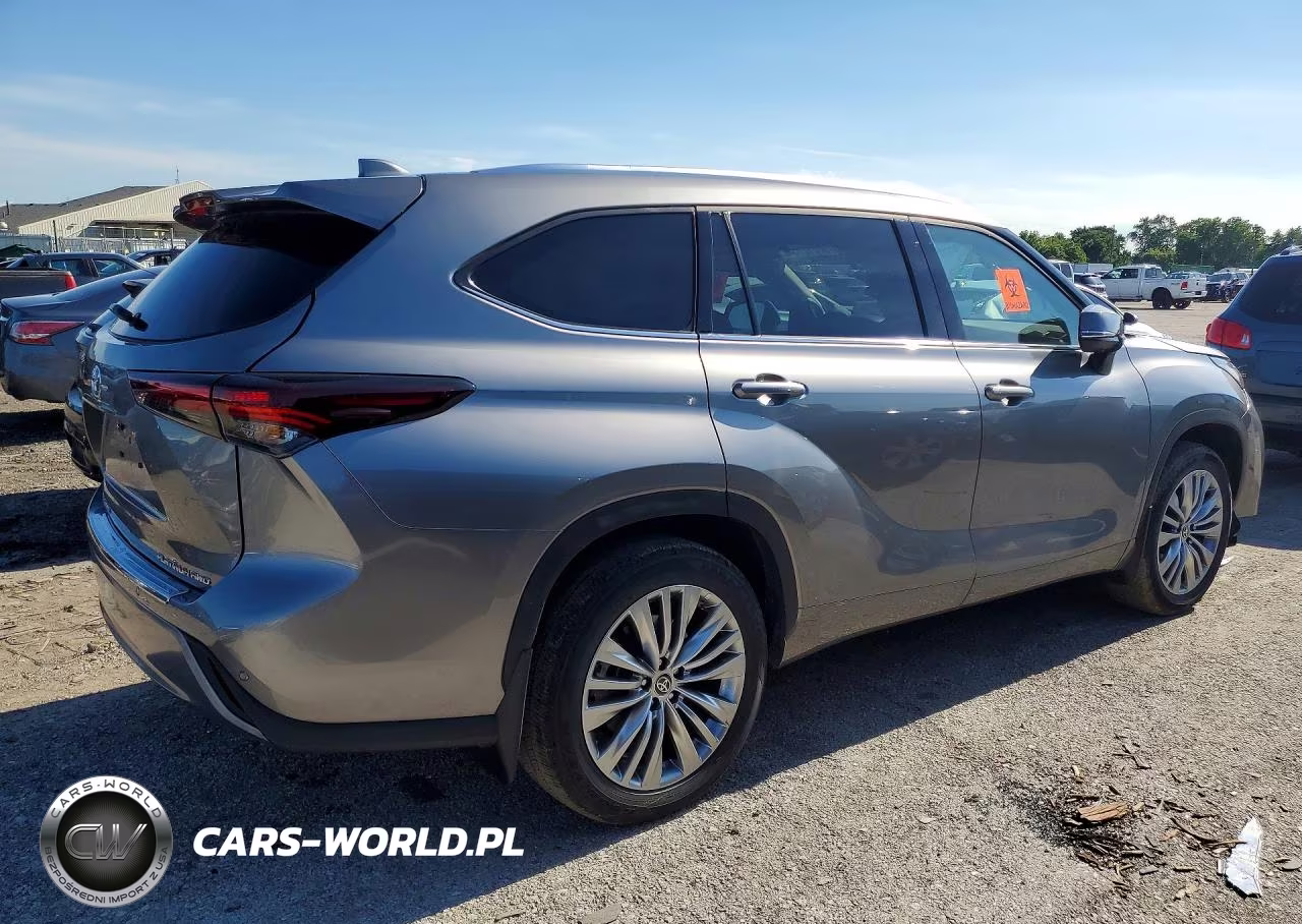 2025 Toyota Highlander Platinum VIN:5TDKDRBH5SS580964 - 3