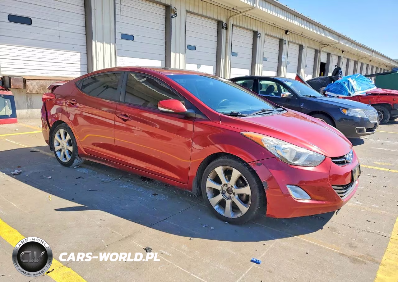 2013 Hyundai Elantra Limited VIN:5NPDH4AE9DH305338 - 4