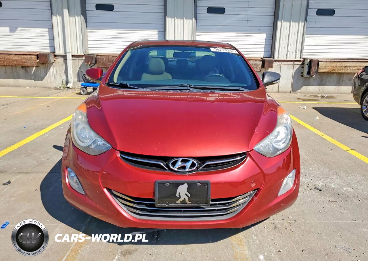 2013 Hyundai Elantra Limited VIN:5NPDH4AE9DH305338 - 5